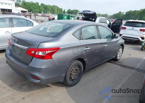 2019 Nissan Sentra S z USA, uszkodzony, nr VIN 3N1AB7AP5KY259422